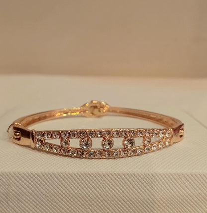 Rose Gold Crystal Bracelet