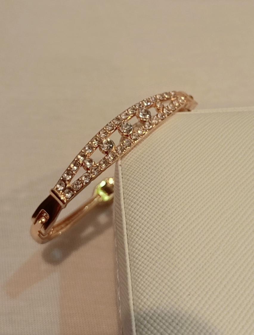 Rose Gold Crystal Bracelet
