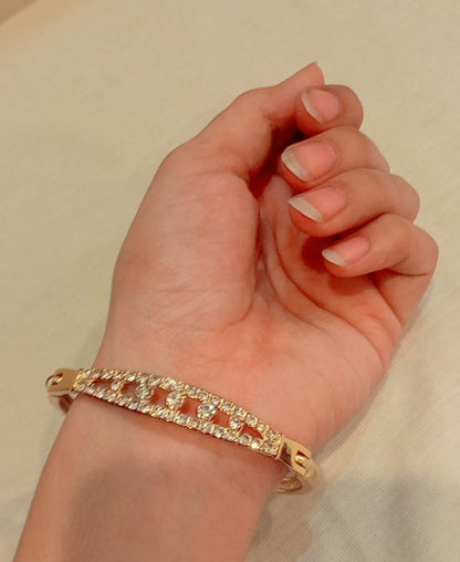 Rose Gold Crystal Bracelet