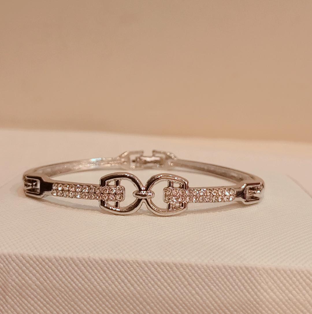 Silver Crystal Bracelet