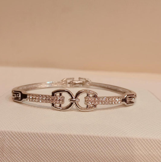 Silver Crystal Bracelet