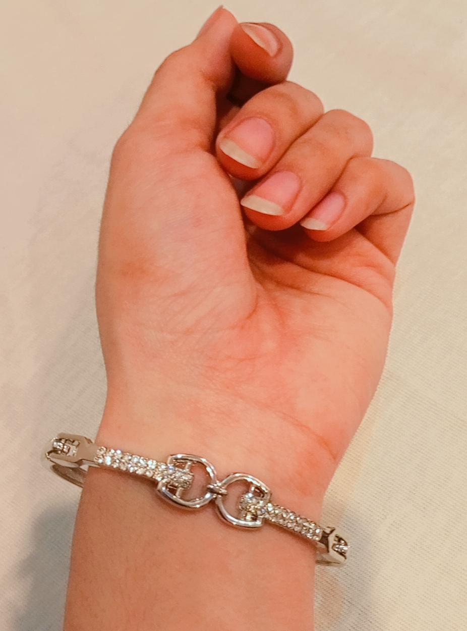 Silver Crystal Bracelet