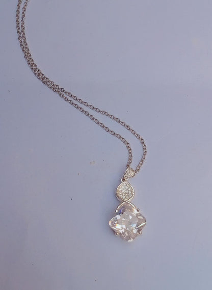 Elegant Crystal Pendant Necklace for Women