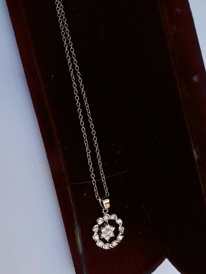Crystal Pendant Necklace for Women